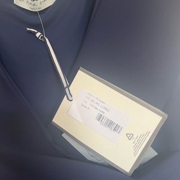 BRAND NEW WITH TAGS Chiara Boni La Petite Robe Navy Blue Trumpet Gown. - Picture 11 of 11